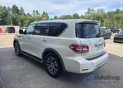 2018 Nissan Armada Sv/Sl/Platinum from USA, damaged, VIN JN8AY2ND0JX003286